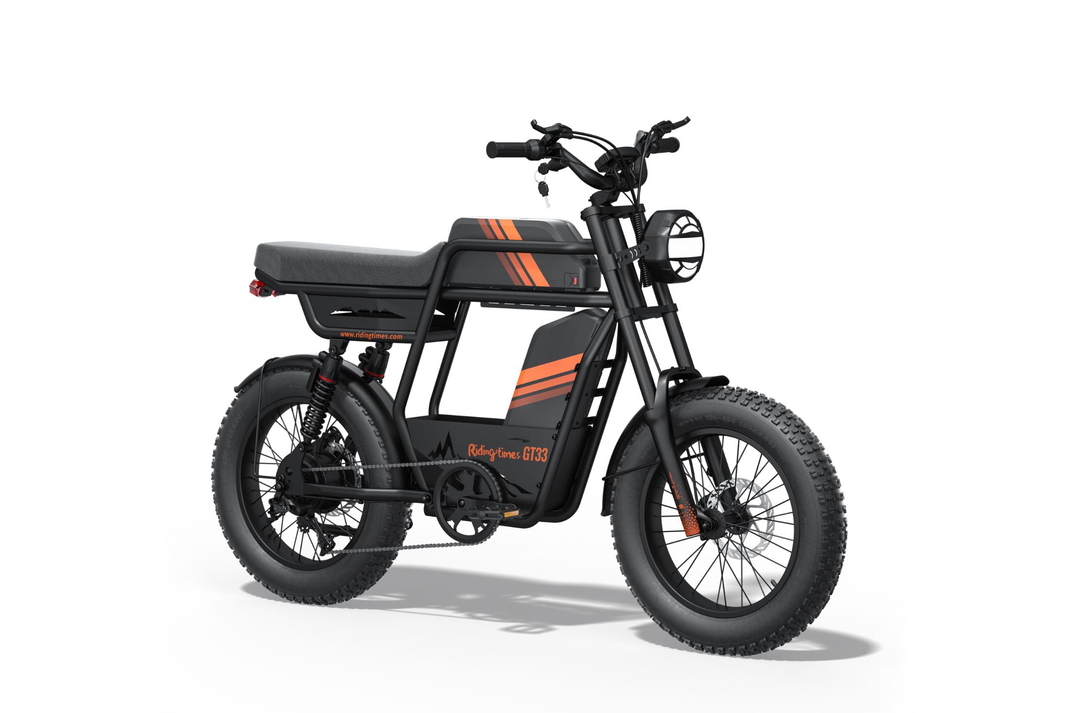 eWheelHub,Riding Times GT33,Cargo electric bike with dual battery