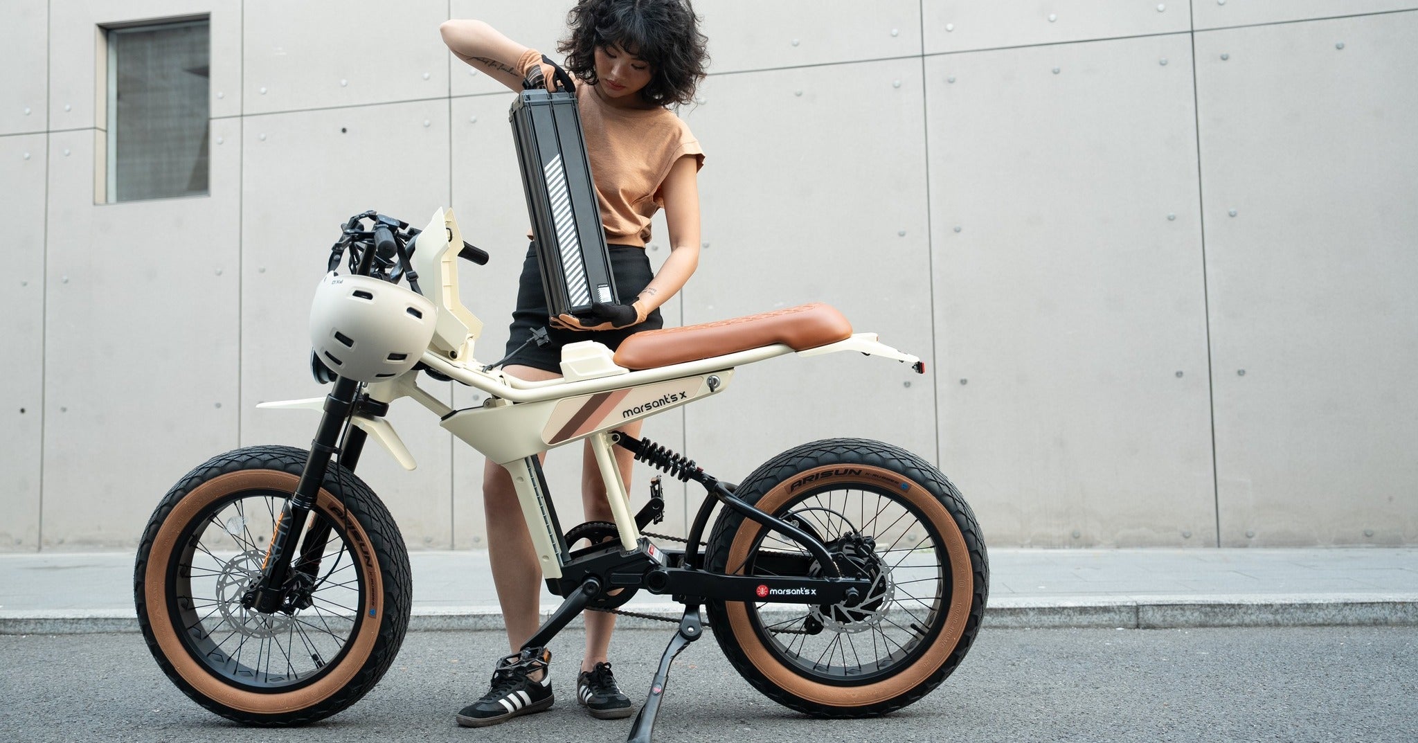 Marsant's X ANT6 - 28 mph All-Terrain Fat-Tire eBike