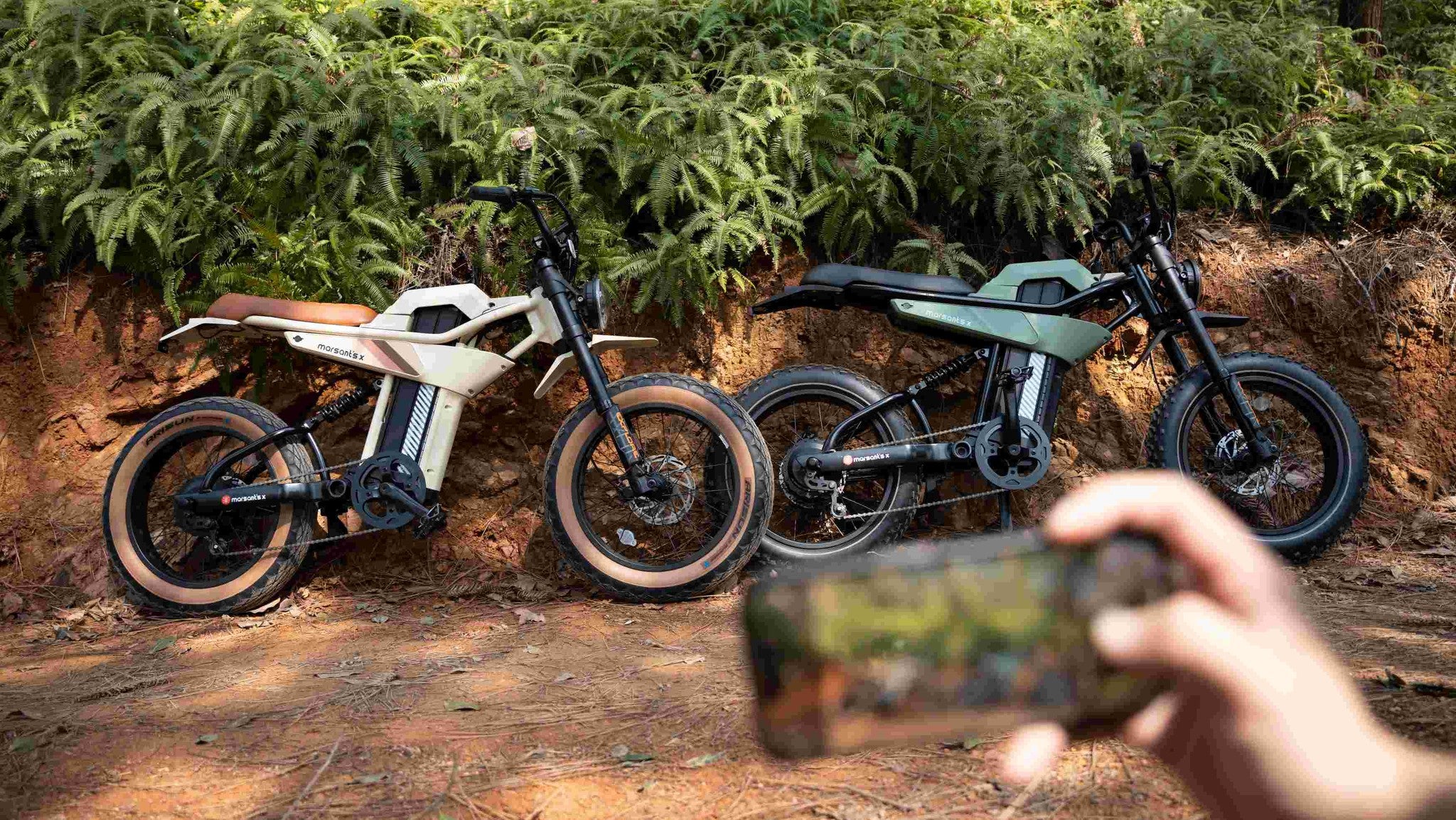 Marsant's X ANT6 - 28 mph All-Terrain Fat-Tire eBike