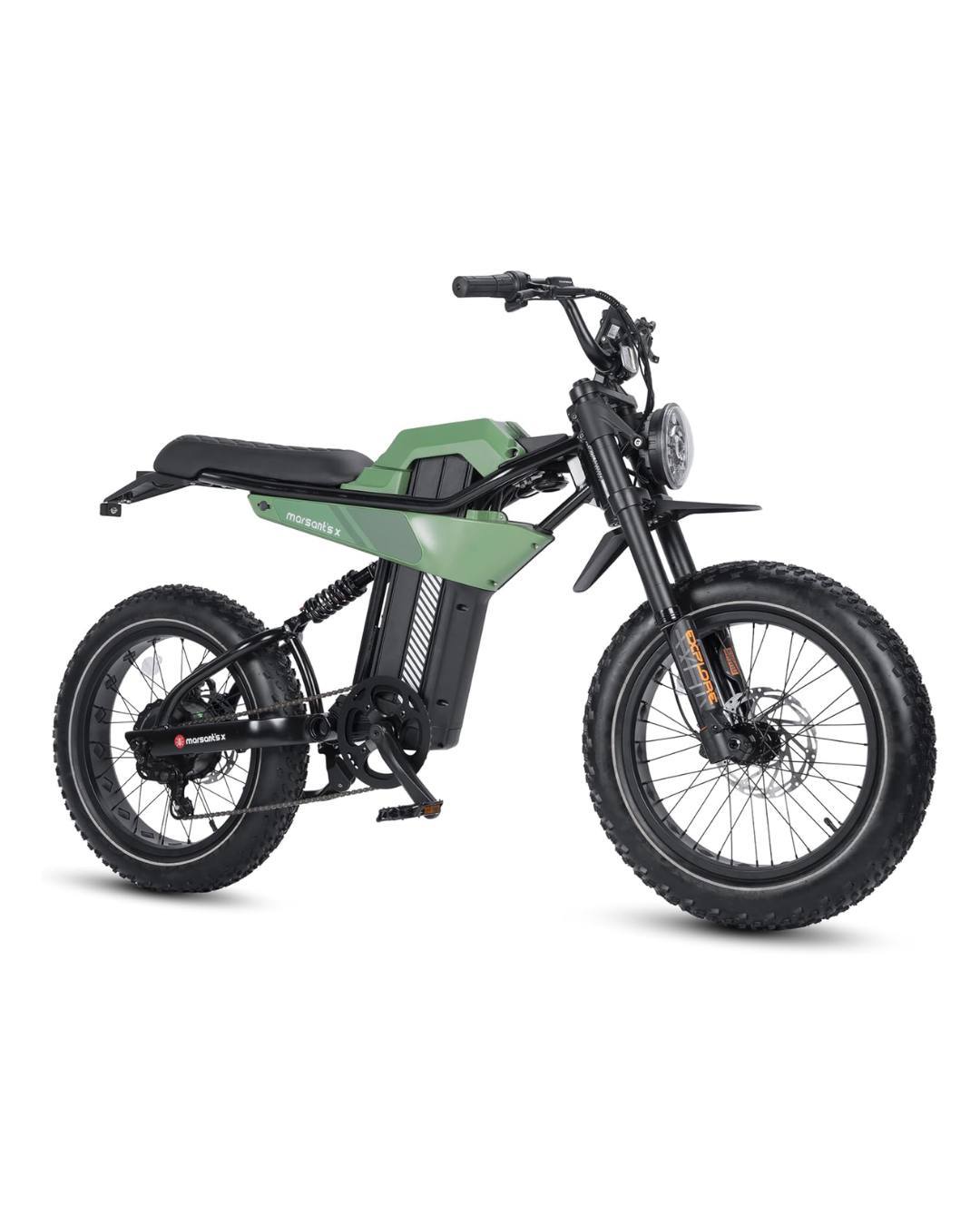 Marsant's X ANT6 - 28 mph All-Terrain Fat-Tire eBike