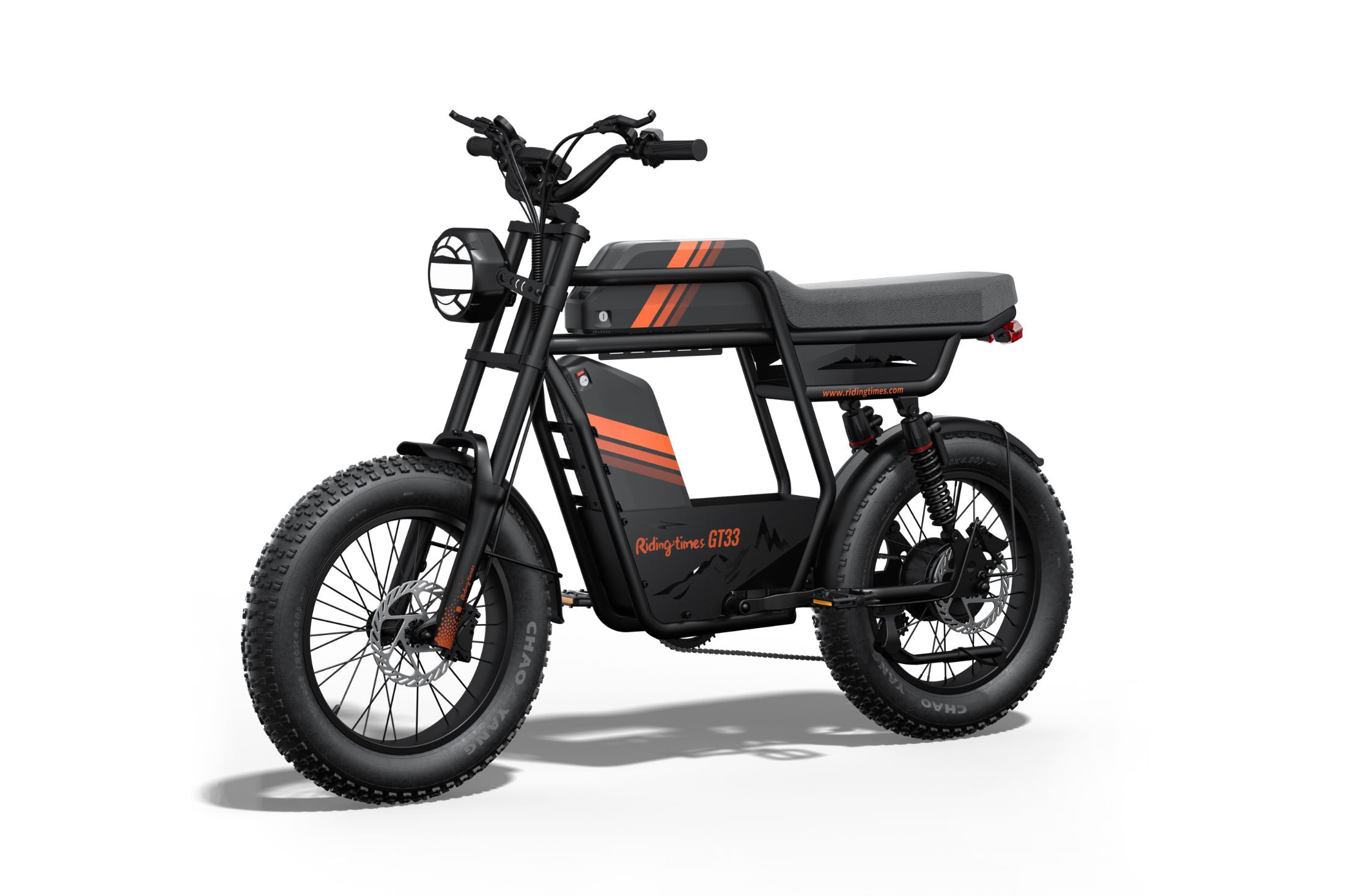 eWheelHub,Riding Times GT33,Cargo electric bike with dual battery