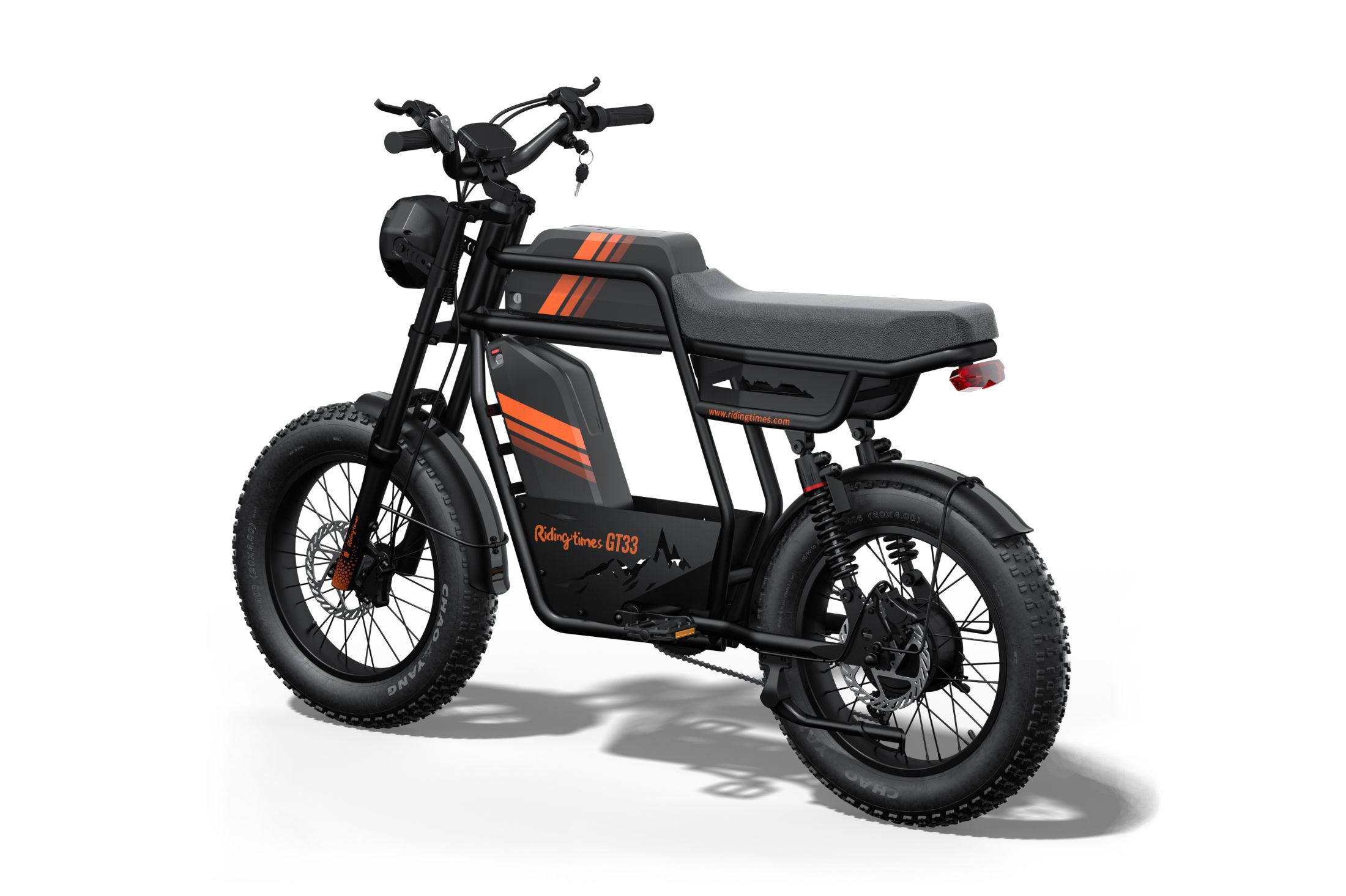 eWheelHub,Riding Times GT33,Cargo electric bike with dual battery