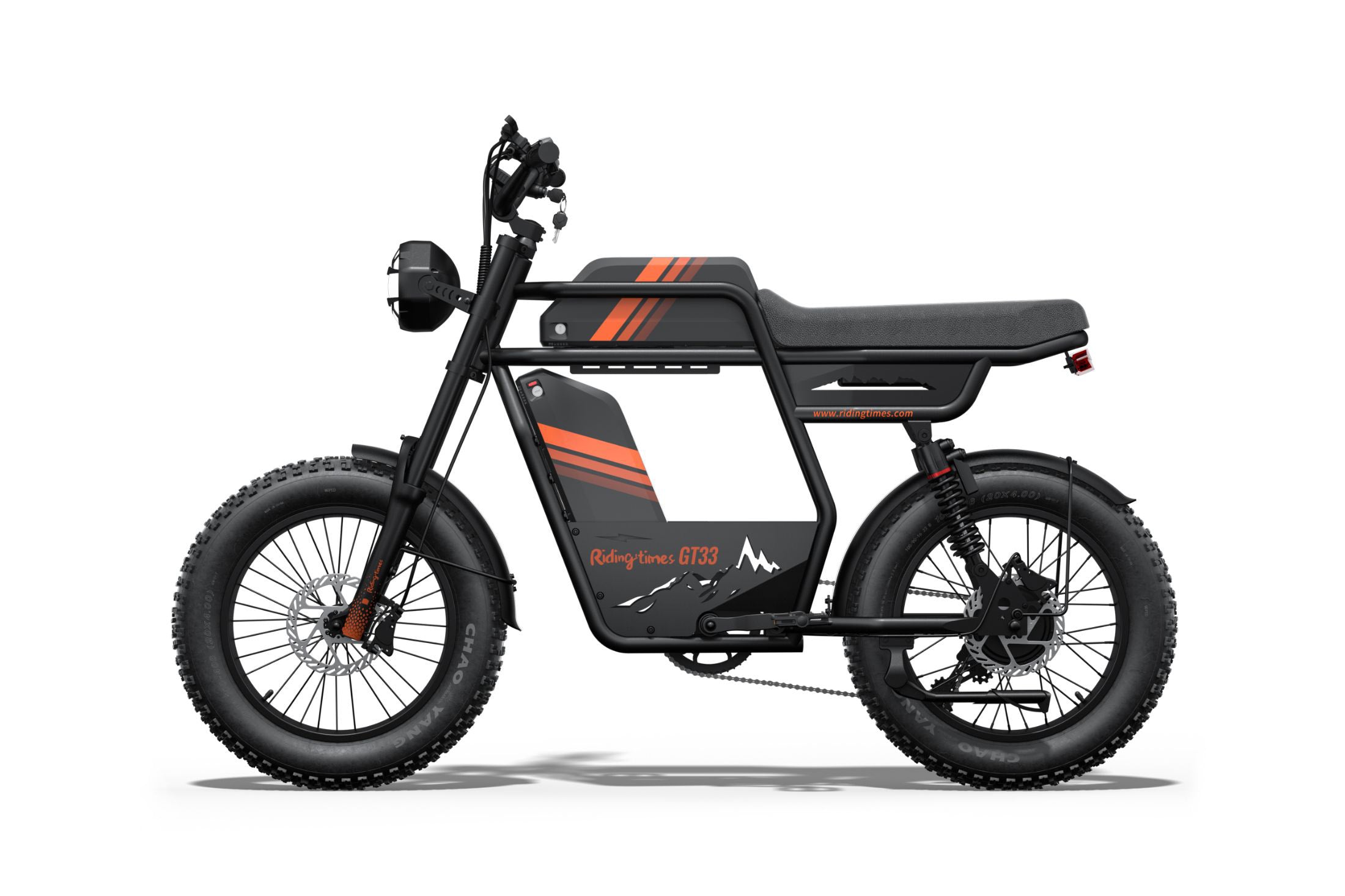 eWheelHub,Riding Times GT33,Cargo electric bike with dual battery